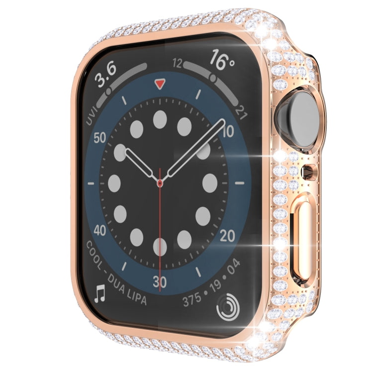 Caixa de Relógio em PC com Diamantes Oca Para Apple Watch Series, 3&2&1 38mm, 3&2&1 42mm