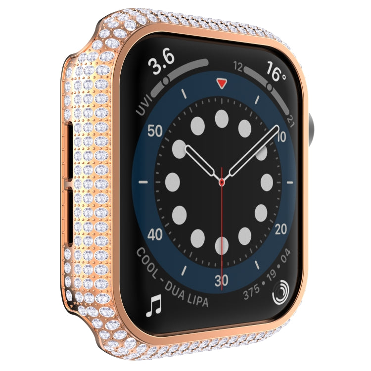 Caixa de Relógio em PC com Diamantes Oca Para Apple Watch Series, 3&2&1 38mm, 3&2&1 42mm