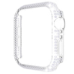 Caixa de Relógio em PC com Diamantes Oca Para Apple Watch Series, 3&2&1 38mm, 3&2&1 42mm