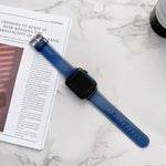 Jelly Transparent Watchband For Apple Watch Series, 7 41mm / 6&SE&5&4 40mm / 3&2&1 38mm, 7 45mm / 6&SE&5&4 44mm / 3&2&1 42mm