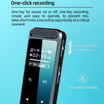 Caneta Gravadora Inteligente Q55 com Redução de Ruído HD e Controlo de Voz, 4GB, 8GB, 16GB, 32GB