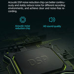 Caneta Gravadora Inteligente Q55 com Redução de Ruído HD e Controlo de Voz, 4GB, 8GB, 16GB, 32GB