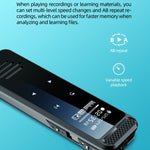 Caneta Gravadora Inteligente Q55 com Redução de Ruído HD e Controlo de Voz, 4GB, 8GB, 16GB, 32GB