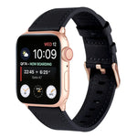Pulseira de Relógio em Pele Genuína para Cintura Pequena para Apple Watch Series, 7 41mm / 6&SE&5&4 40mm / 3&2&1 38mm, 7 45mm / 6&SE&5&4 44mm / 3&2&1 42mm