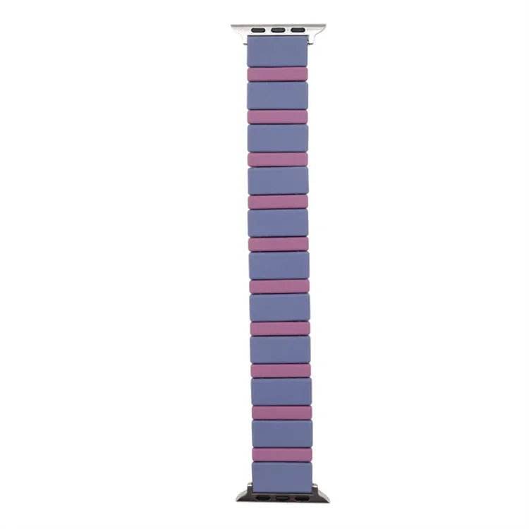Pulseira de Relógio em Silicone com Junção para Apple Watch Series, 7 41mm / 6&SE&5&4 40mm / 3&2&1 38mm, 7 45mm / 6&SE&5&4 44mm / 3&2&1 42mm