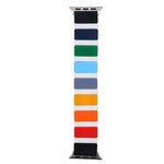 Pulseira de Relógio em Silicone com Junção para Apple Watch Series, 7 41mm / 6&SE&5&4 40mm / 3&2&1 38mm, 7 45mm / 6&SE&5&4 44mm / 3&2&1 42mm