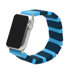 Pulseira de Relógio em Silicone com Junção para Apple Watch Series, 7 41mm / 6&SE&5&4 40mm / 3&2&1 38mm, 7 45mm / 6&SE&5&4 44mm / 3&2&1 42mm