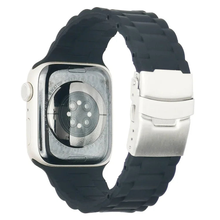 Pulseira de Relógio com Três Contas para Apple Watch Series, 7 41mm / 6&SE&5&4 40mm / 3&2&1 38mm, 7 45mm / 6&SE&5&4 44mm / 3&2&1 42mm