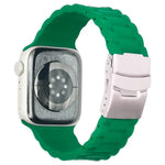 Pulseira de Relógio com Três Contas para Apple Watch Series, 7 41mm / 6&SE&5&4 40mm / 3&2&1 38mm, 7 45mm / 6&SE&5&4 44mm / 3&2&1 42mm