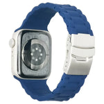 Pulseira de Relógio com Três Contas para Apple Watch Series, 7 41mm / 6&SE&5&4 40mm / 3&2&1 38mm, 7 45mm / 6&SE&5&4 44mm / 3&2&1 42mm