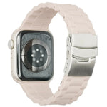Pulseira de Relógio com Três Contas para Apple Watch Series, 7 41mm / 6&SE&5&4 40mm / 3&2&1 38mm, 7 45mm / 6&SE&5&4 44mm / 3&2&1 42mm