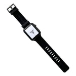 Pulseira de Relógio em Silicone com Fios para Apple Watch Series, 7 41mm / 6&SE&5&4 40mm / 3&2&1 38mm, 7 45mm / 6&SE&5&4 44mm / 3&2&1 42mm