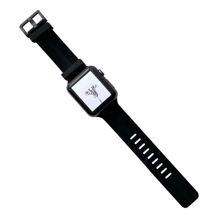 Pulseira de Relógio em Silicone com Fios para Apple Watch Series, 7 41mm / 6&SE&5&4 40mm / 3&2&1 38mm, 7 45mm / 6&SE&5&4 44mm / 3&2&1 42mm