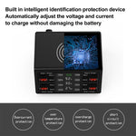 Carregador Sem Fios Inteligente com Ecrã Digital 838w 9 em 1 100W 4 PD 3.0 USB-C / Tipo-C + 4 Portas USB QC 3.0, Plugue EU, Plugue US, Plugue UK, Plugue AU