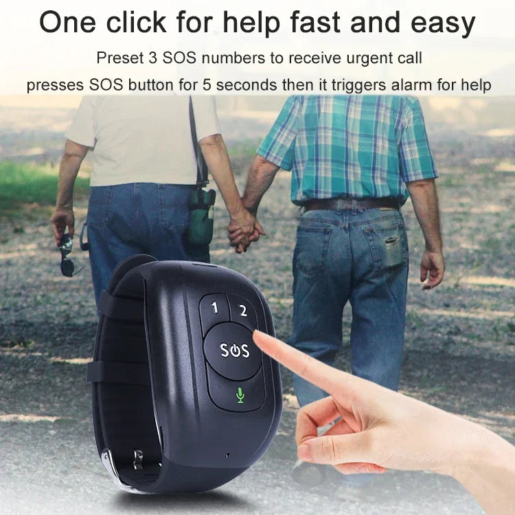 Relógio Inteligente RF-V48 4G à Prova de Água com GPS Anti-Perda, Pulseira A, Pulseira A, Pulseira B