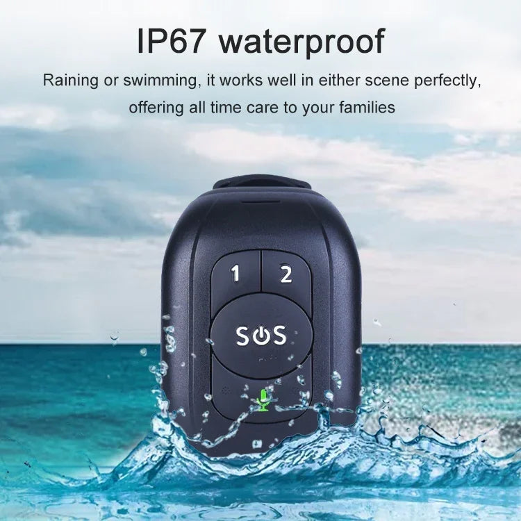 Relógio Inteligente RF-V48 4G à Prova de Água com GPS Anti-Perda, Pulseira A, Pulseira A, Pulseira B