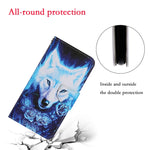 Coloured Drawing Pattern Leather Phone Case, For iPhone 13 mini, For iPhone 13, For iPhone 13 Pro