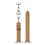 Pulseira de Relógio com Fivela Borboleta Slim para Apple Watch Series, 7 41mm / 6&SE&5&4 40mm / 3&2&1 38mm