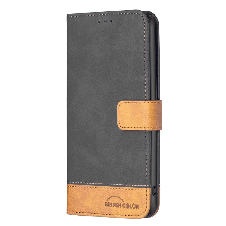 BF11 Color Matching Skin Feel Leather Phone Case, For iPhone 13 Pro Max