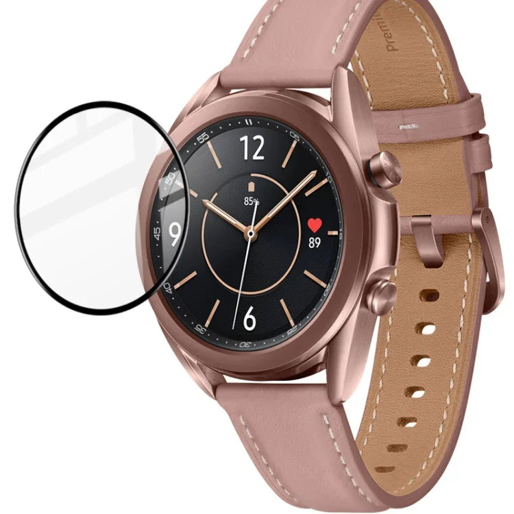 Película protetora de relógio HD em plexiglass IMAK, para TicWatch GTH Pro, para Samsung Galaxy Watch 3 41mm, para Samsung Galaxy Watch 3 45mm, para Samsung Galaxy Watch 4 42mm, para Samsung Galaxy Watch 4 46mm