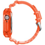 Pulseira de Relógio Transparente para Apple Watch Series 8&7 45mm / SE 2&6&SE&5&4 44mm / 3&2&1 42mm (Castanho Transparente), 7 41mm / 6&SE&5&4 40mm / 3&2&1 38mm, 7 45mm / 6&SE&5&4 44mm / 3&2&1 42mm