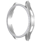 Caixa de Relógio em PC Oca com Diamantes de Uma Só Fila, Para Samsung Galaxy Watch4 44mm
