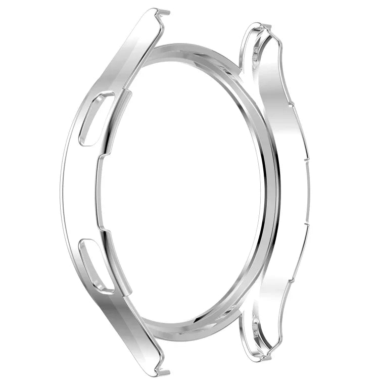 Caixa de Relógio em PC Oca com Diamantes de Uma Só Fila, Para Samsung Galaxy Watch4 44mm