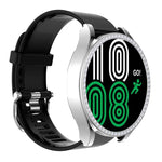 Caixa de Relógio em PC Oca com Diamantes de Uma Só Fila, Para Samsung Galaxy Watch4 44mm