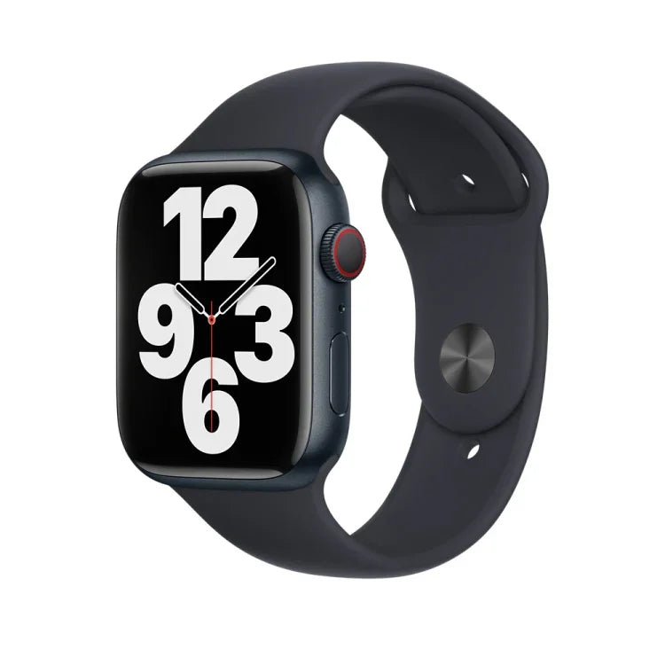 Correia de Relógio em Silicone para Apple Watch Series, para Apple Watch 42mm / 41mm / 40mm / 38mm, para Apple Watch 46mm / 49mm / 45mm / 44mm