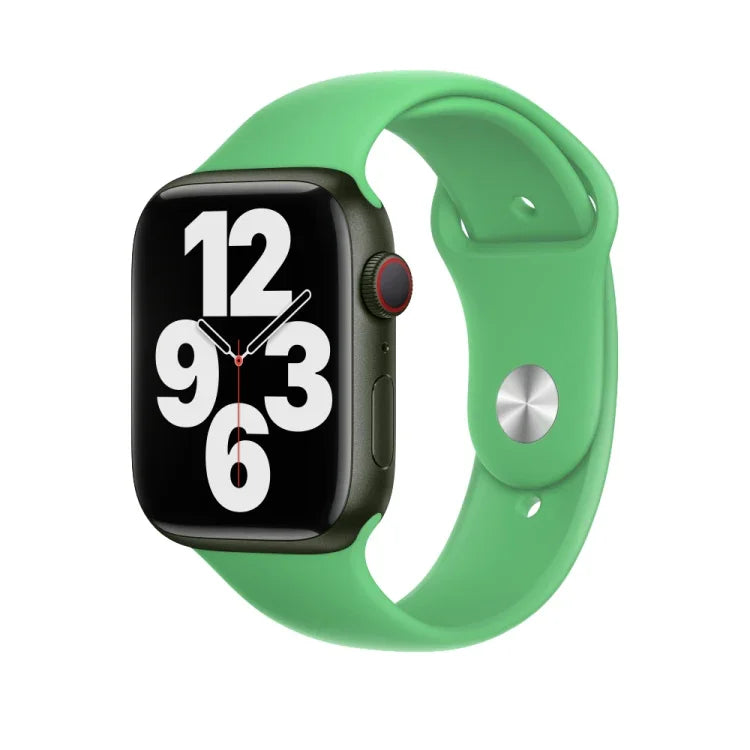 Silicone Watch Band For Apple Watch Series, For Apple Watch 42mm / 41mm / 40mm / 38mm, For Apple Watch 46mm / 49mm / 45mm / 44mm