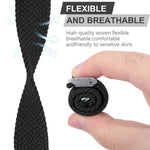 Correia de Relógio Trançada em Nylon para Apple Watch Series, 7 41mm / 6&SE&5&4 40mm / 3&2&1 38mm