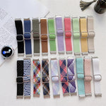 Adjustable Woven Watch Band, For Samsung Galaxy Watch4 40mm / 44mm