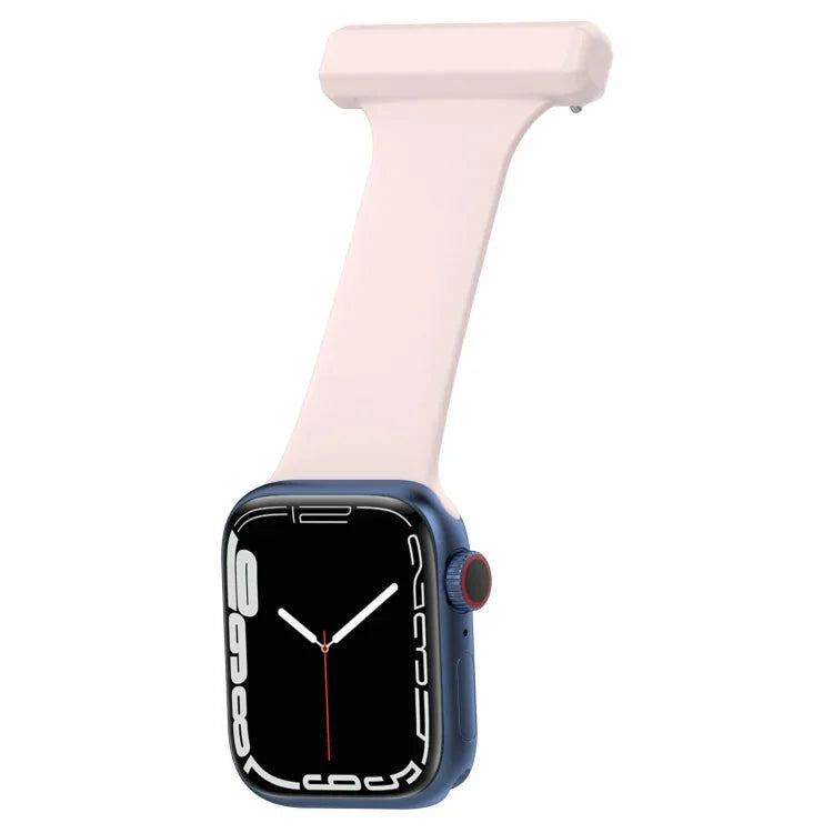 Silicone Nurse Watch Band For Apple Watch Series, 7 45mm / 6&SE&5&4 44mm / 3&2&1 42mm, 7 41mm / 6&SE&5&4 40mm / 3&2&1 38mm