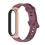 For Xiaomi Mi Band 6 / 5 Mijobs Flat Hole Silicone Watch Band, CS Case, GT Case, Plus Case, TF Case