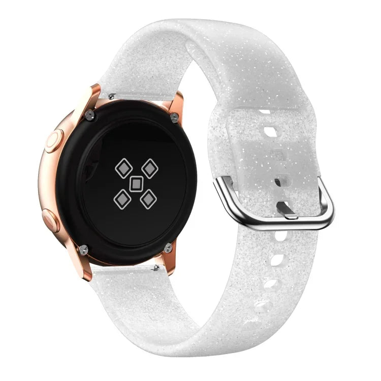 Pulseira de relógio em silicone, para Samsung Galaxy Watch4 40/44mm, para Samsung Galaxy Watch4 Classic 42/46mm