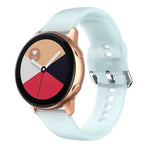 Pulseira de relógio em silicone, para Samsung Galaxy Watch4 40/44mm, para Samsung Galaxy Watch4 Classic 42/46mm