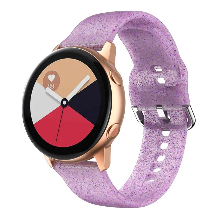 Pulseira de relógio em silicone, para Samsung Galaxy Watch4 40/44mm, para Samsung Galaxy Watch4 Classic 42/46mm