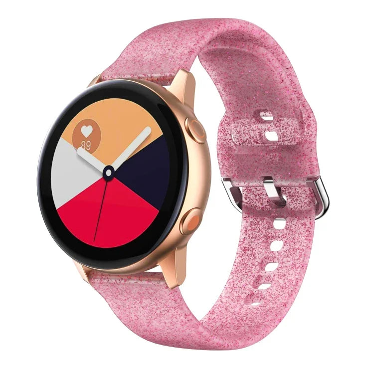 Pulseira de relógio em silicone, para Samsung Galaxy Watch4 40/44mm, para Samsung Galaxy Watch4 Classic 42/46mm