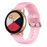 Pulseira de relógio em silicone, para Samsung Galaxy Watch4 40/44mm, para Samsung Galaxy Watch4 Classic 42/46mm