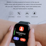 Relógio Inteligente D SEVEN com Ecrã TFT de 1,9 polegadas, Suporta Discagem Bluetooth/Monitorização do Sono