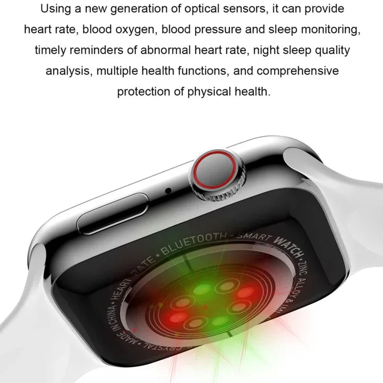 Relógio Inteligente D SEVEN com Ecrã TFT de 1,9 polegadas, Suporta Discagem Bluetooth/Monitorização do Sono