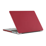 Capa para Portátil Curtida Dupla Face com Textura de Pontos, Para MacBook Air 13.3 polegadas A1932/A2179/A2337, Para MacBook Pro 13.3 polegadas A1706/A1708, Para MacBook Pro 14.2 polegadas A2442 2021, Para MacBook Pro 16.2 polegadas A2485 2021