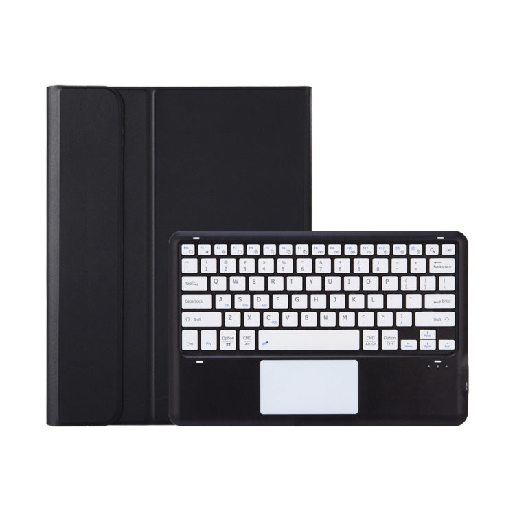 T12B-A Capa de Couro para Tablet com Teclado Bluetooth e Touchpad Destacável, Para iPad Air 13 2025 / 2024 / Pro 12.9 polegadas 2021/2020/2018
