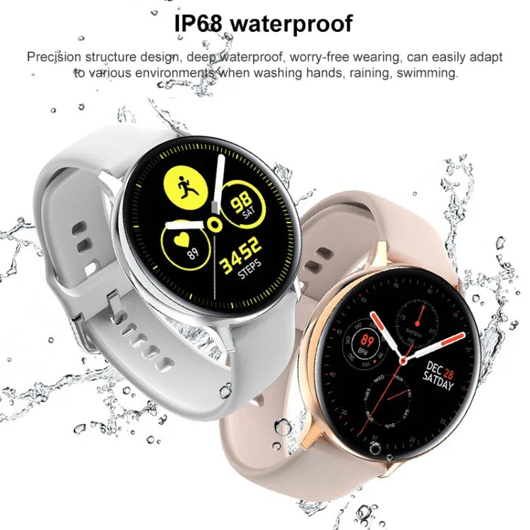 Pulseira Inteligente S30 com Ecrã TFT de 1,28 polegadas, Suporta Monitorização da Temperatura Corporal/Monitorização do Sono