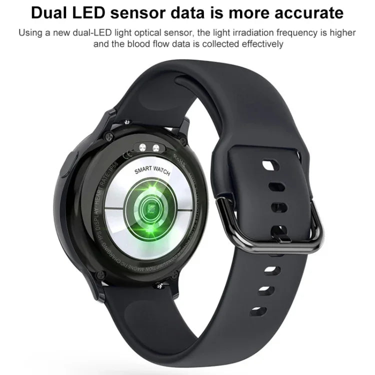 Pulseira Inteligente S30 com Ecrã TFT de 1,28 polegadas, Suporta Monitorização da Temperatura Corporal/Monitorização do Sono