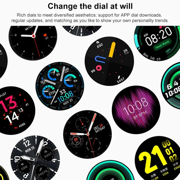 Pulseira Inteligente S30 com Ecrã TFT de 1,28 polegadas, Suporta Monitorização da Temperatura Corporal/Monitorização do Sono
