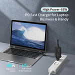 Carregador de Viagem de Carregamento Rápido awei PD9 65W GaN, Ficha UE
