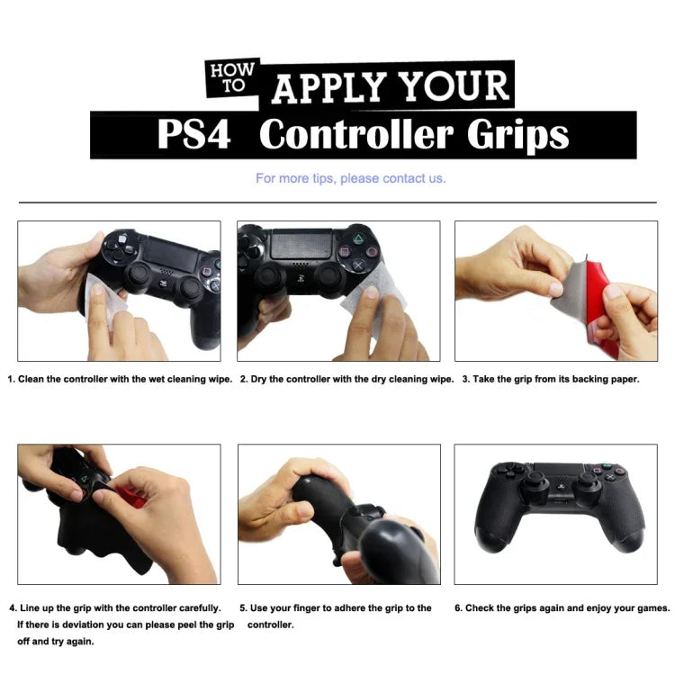 Autocolante Protetor Antideslizante para Comando de Jogo CH-PS4-003, CH-PS4-003, CH-PS5-001