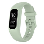 Solid Color Silicone Watch Band, For Garmin Smart 5