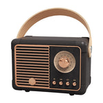 HM11 PLUS Altifalante Bluetooth Sem Fios Mini Retro Portátil HIFI, HM11 PLUS (Amarelo), HM11 PLUS (Preto), HM11 PLUS (Roxo), HM11 PLUS (Rosa), HM11 PLUS (Verde)